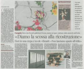 Corriere della Sera ed. Bologna, Eventi arte, 25 gennaio 2013