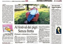 Il Resto del Carlino, 28 Settembre 2012